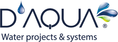 Logo de D aQua azul